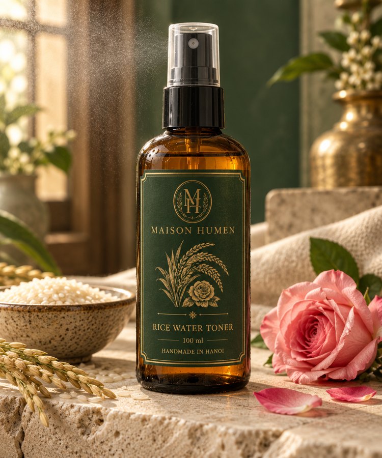 Toner nước gạo Maison Humen